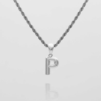 Mini Bubble Initial Necklace