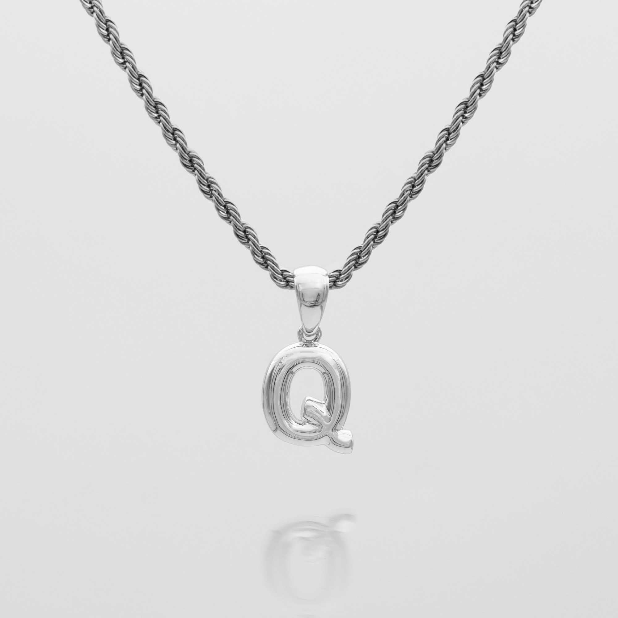 Mini Bubble Initial Necklace