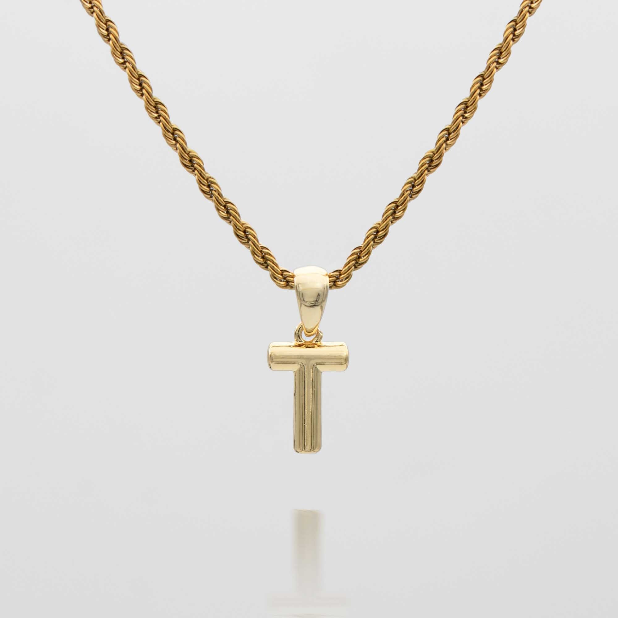 Mini Bubble Initial Necklace