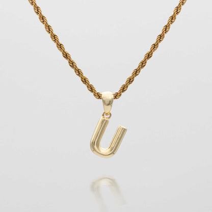 Mini Bubble Initial Necklace