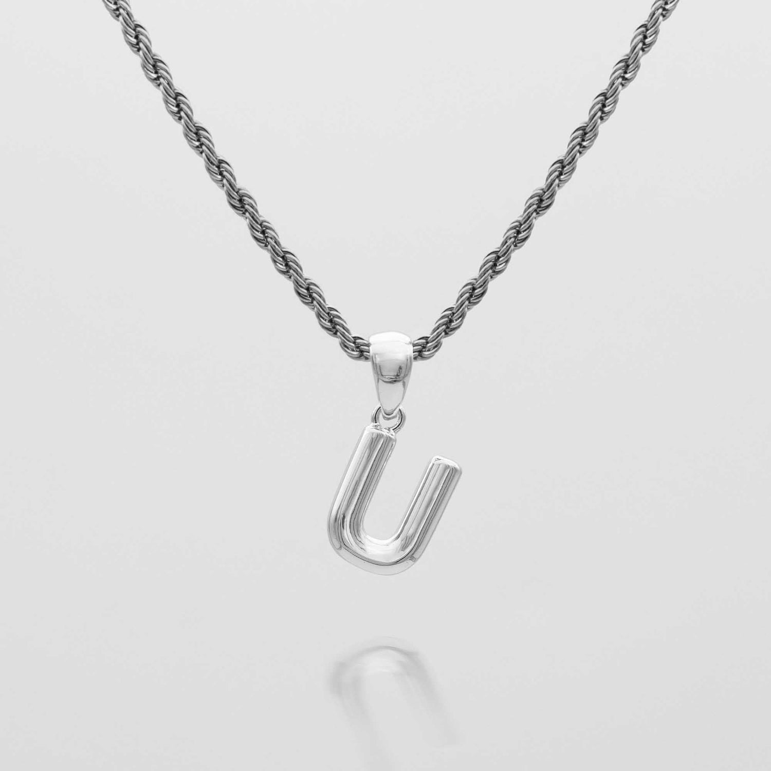 Mini Bubble Initial Necklace