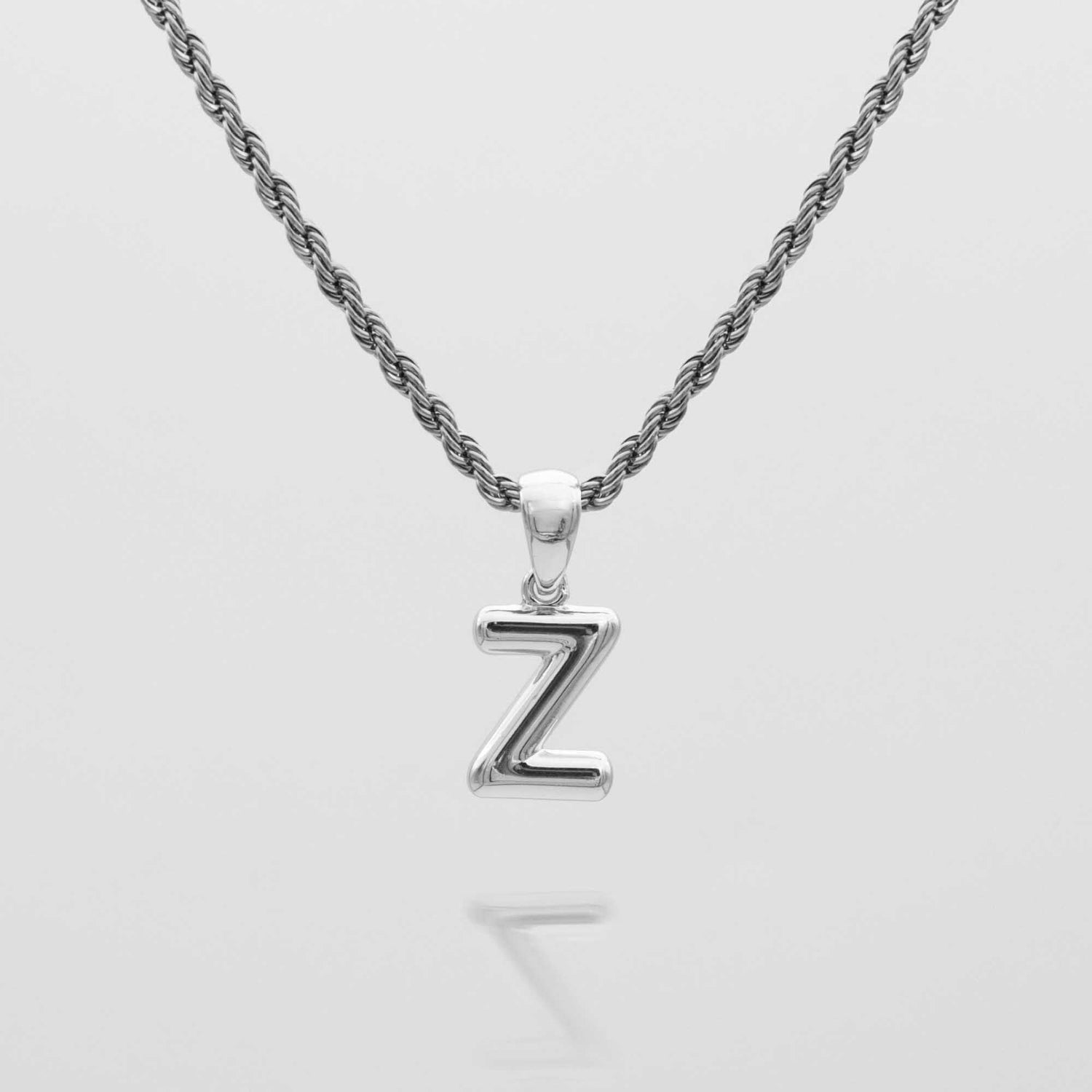 Mini Bubble Initial Necklace