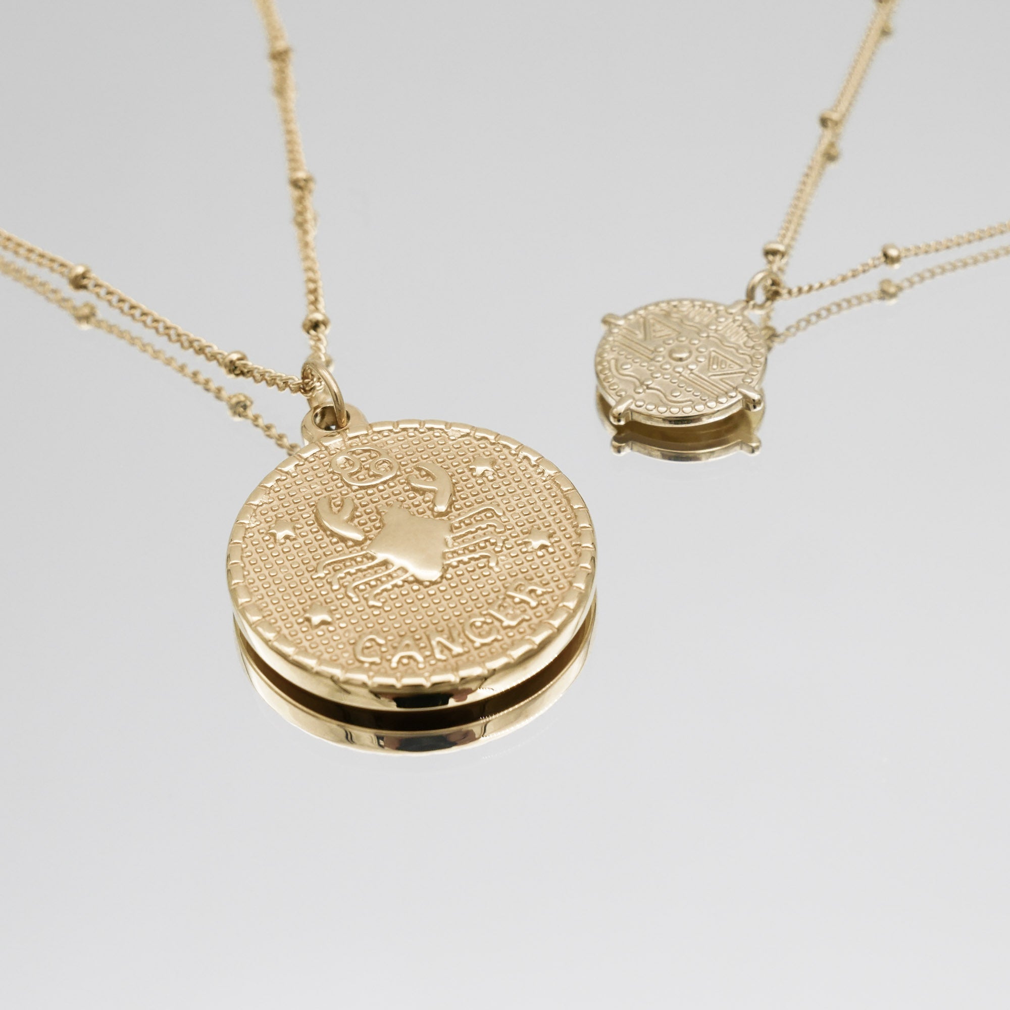 Zodiac Coin Necklace