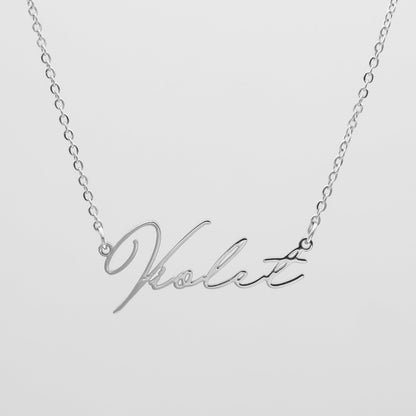 Violet Custom Name Necklace