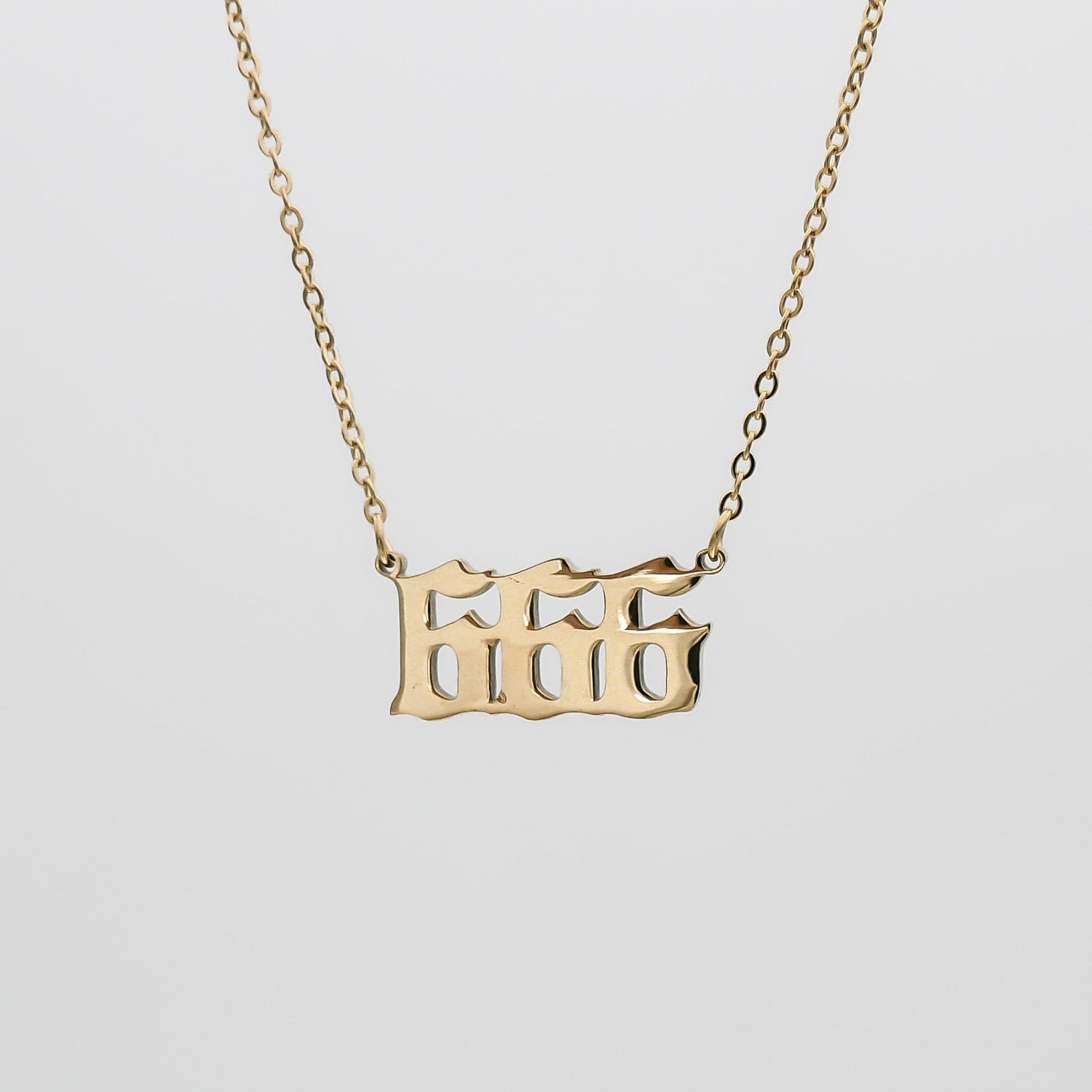 Angel Number Necklace