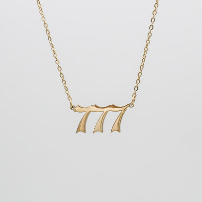 Angel Number Necklace