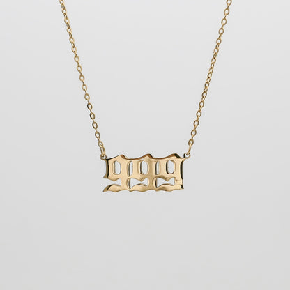 Angel Number Necklace