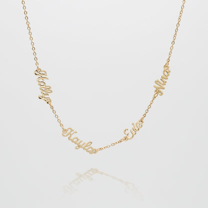 Multiple Name Necklace