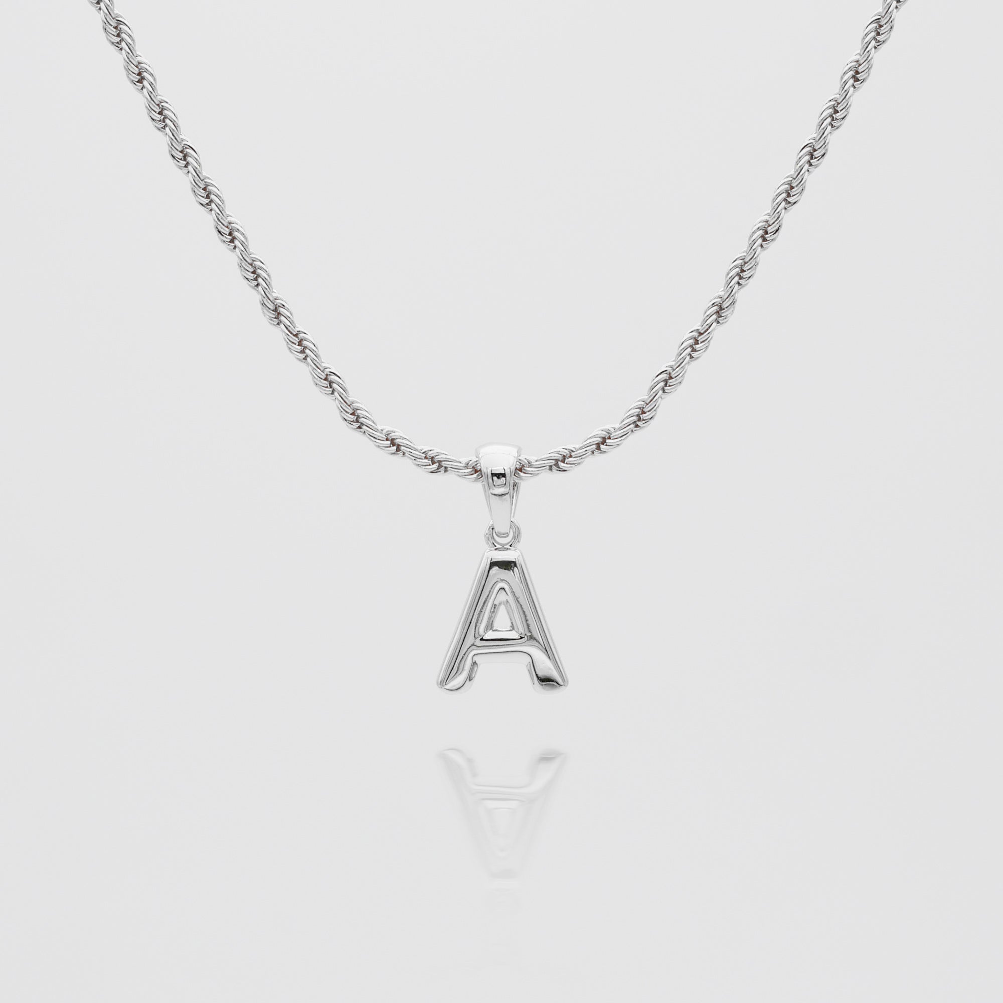 Mini Bubble Initial Necklace