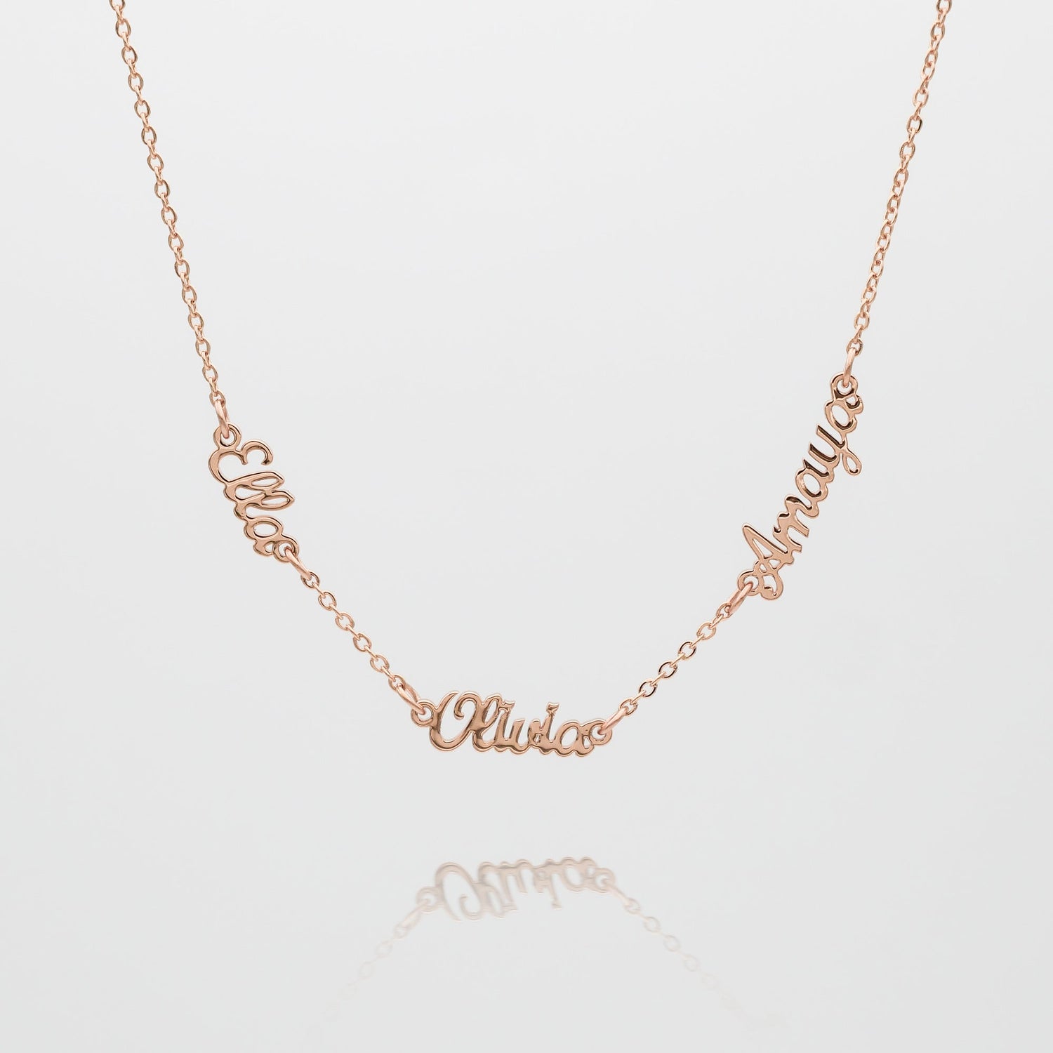 Multiple Name Necklace