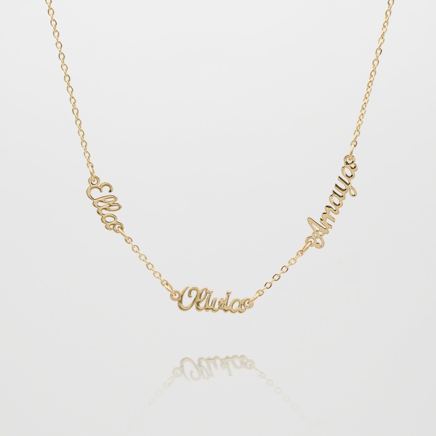 Multiple Name Necklace