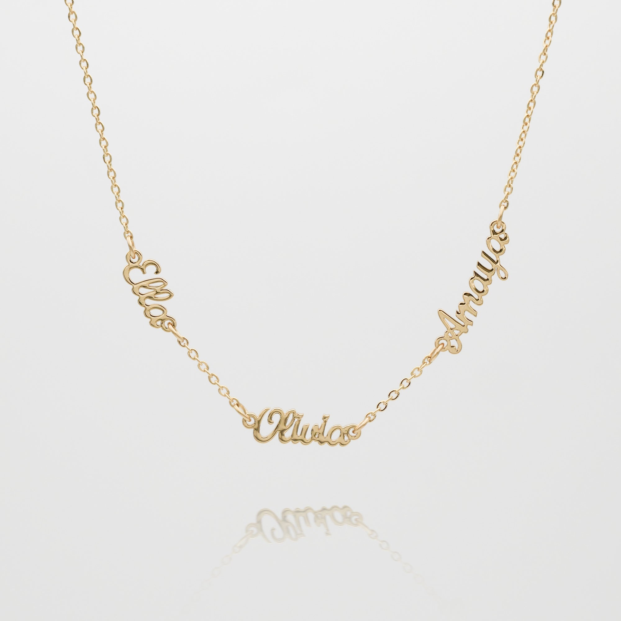 Multiple Name Necklace