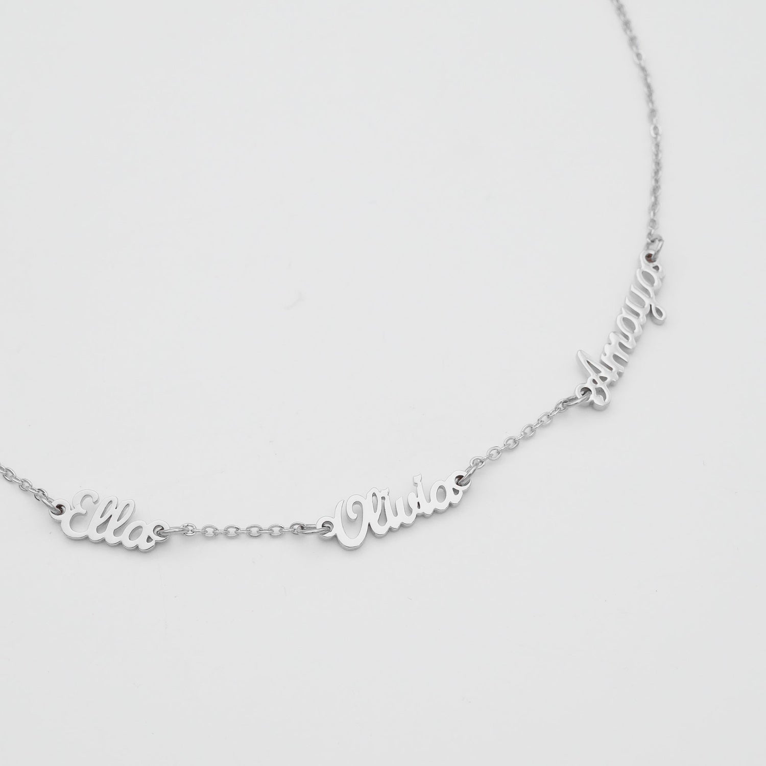 Multiple Name Necklace