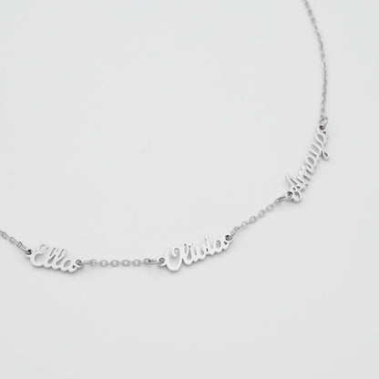 Multiple Name Necklace
