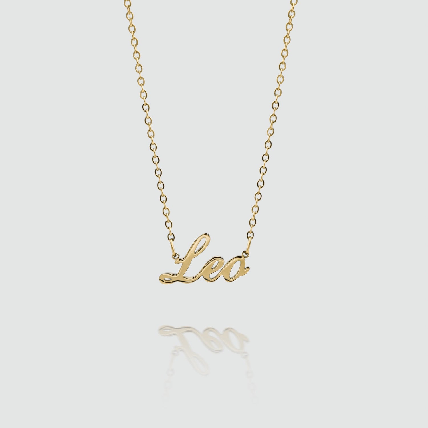 Zodiac Name Necklace