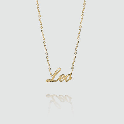 Zodiac Name Necklace
