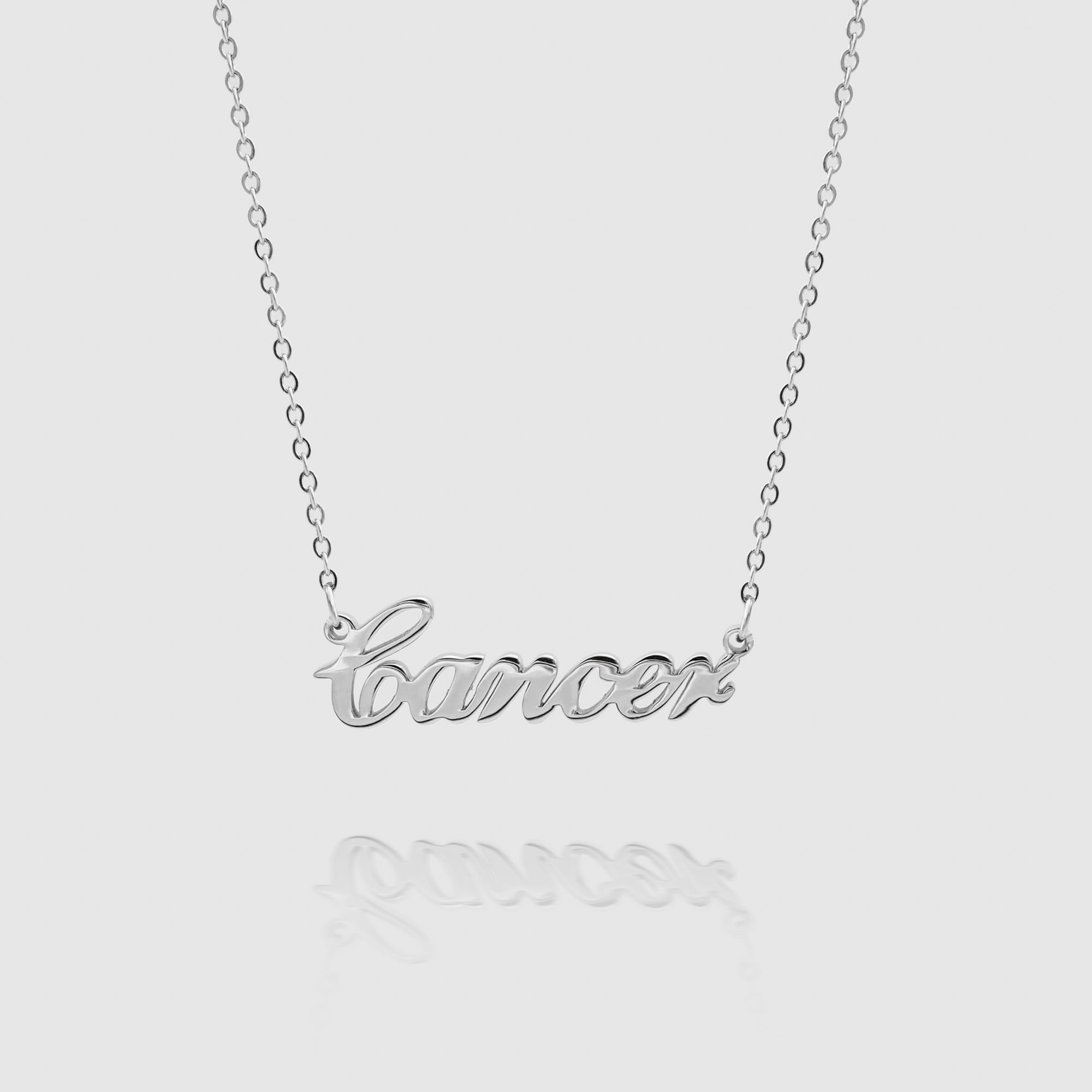 Zodiac Name Necklace