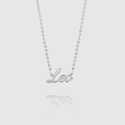 Zodiac Name Necklace