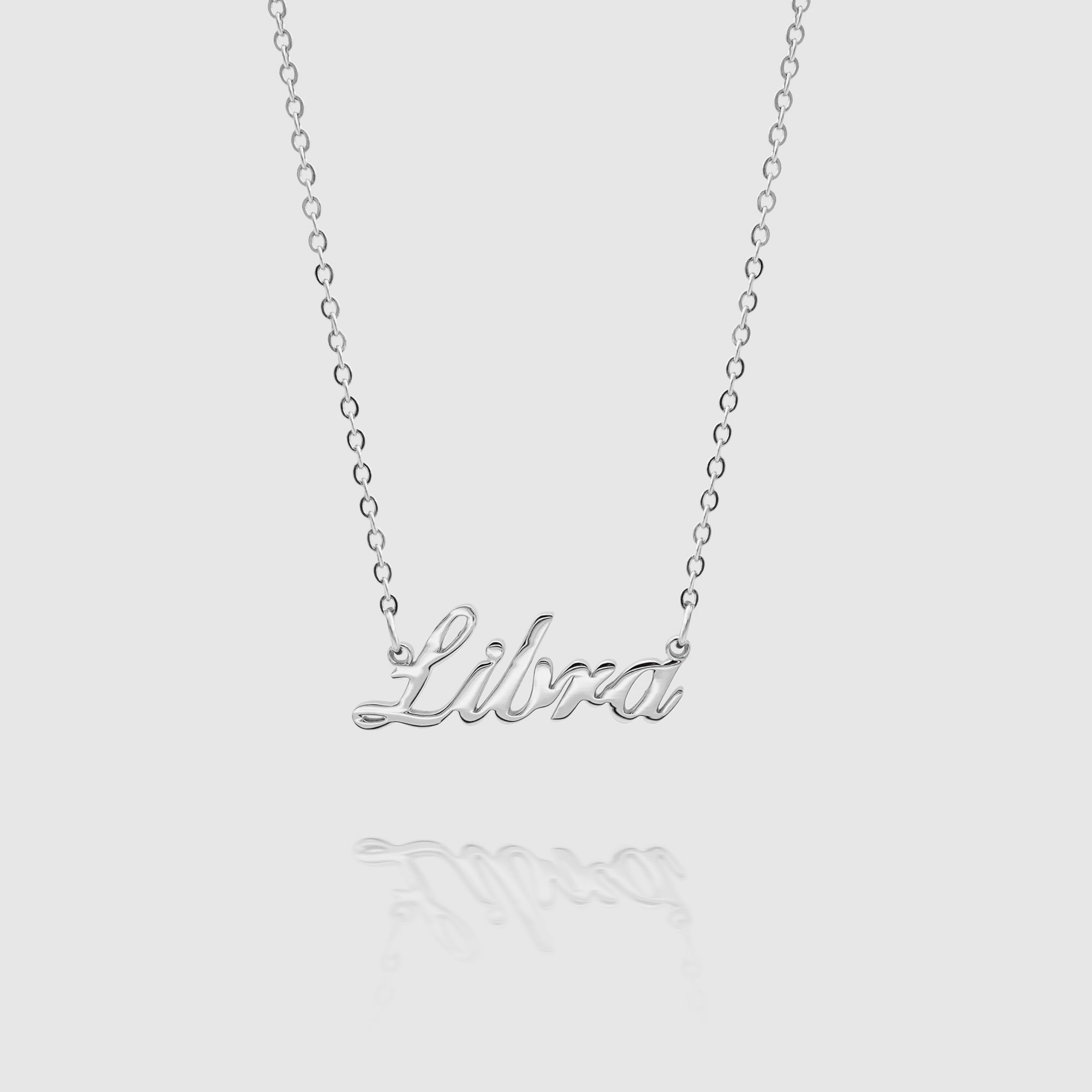 Zodiac Name Necklace