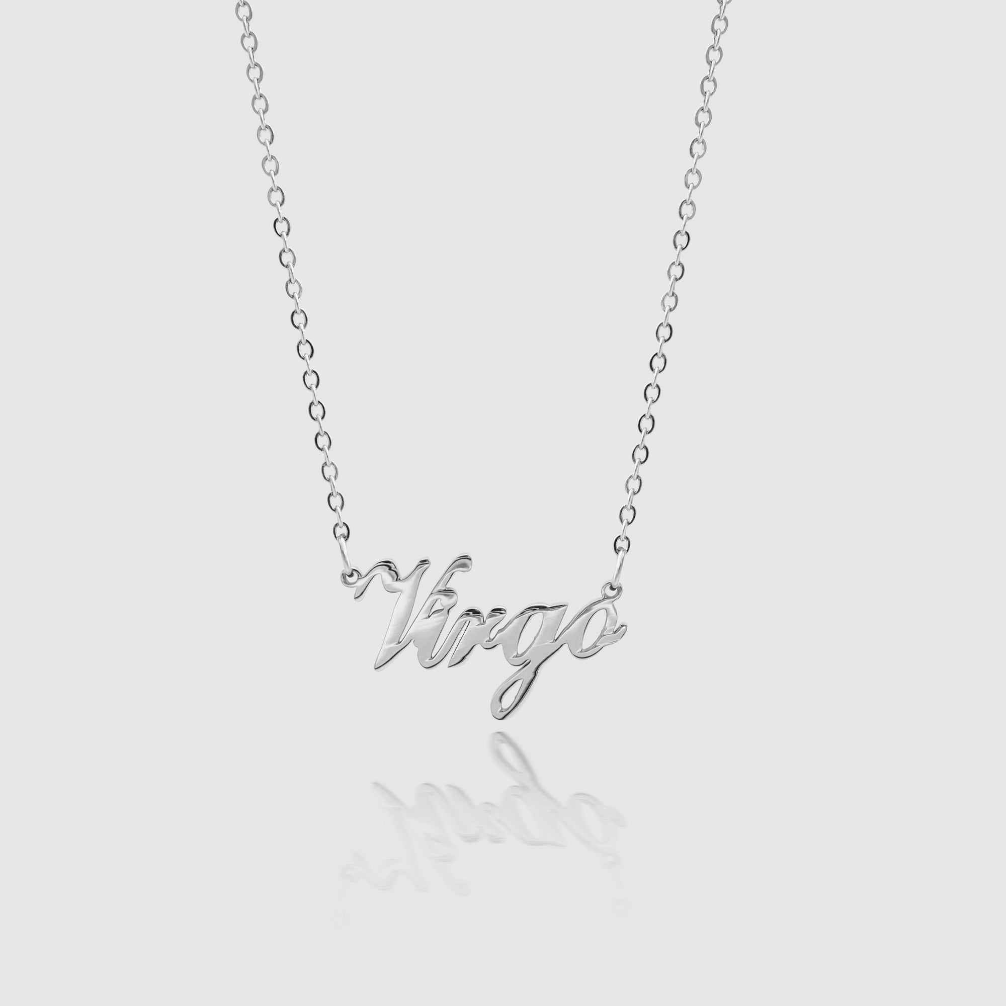 Zodiac Name Necklace