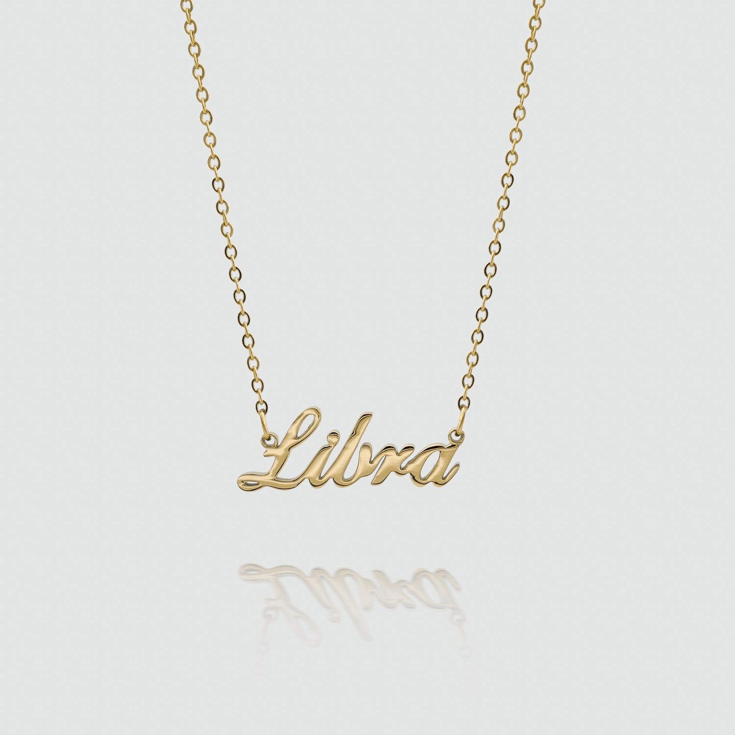 Zodiac Name Necklace