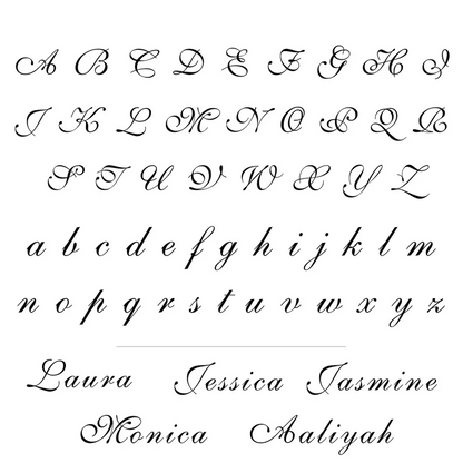 Jasmine Personalised Name Necklace