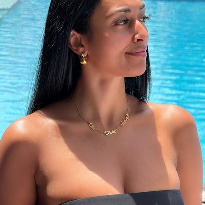 Multiple Name Necklace